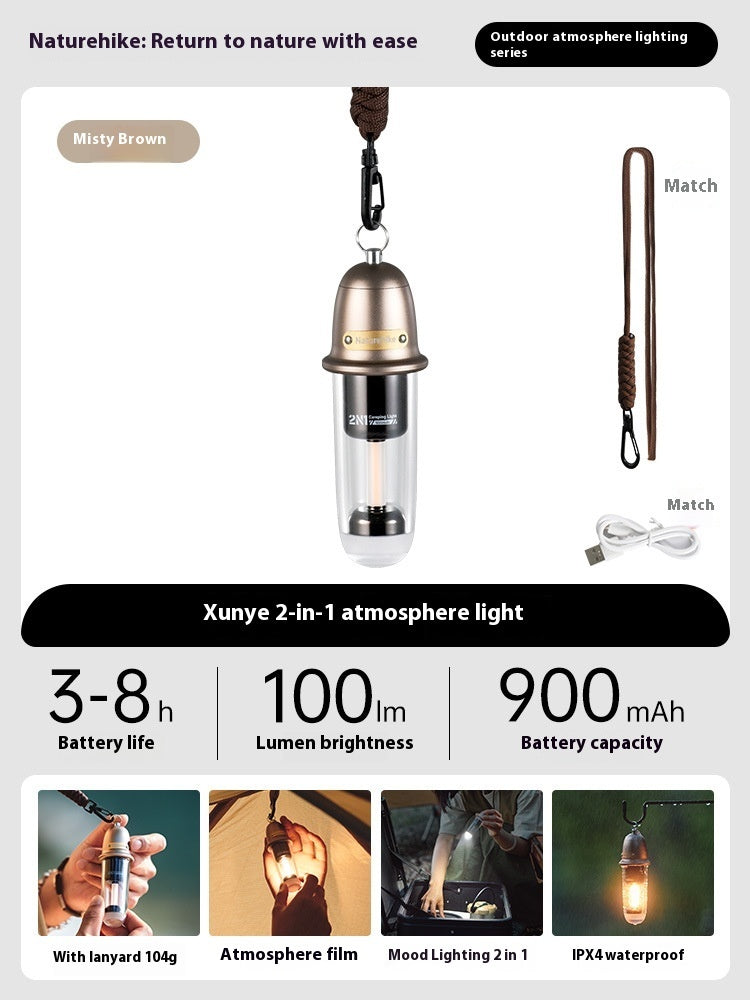 Illuminate Your Adventures with the Portable Outdoor Camping Tent Lantern Light
